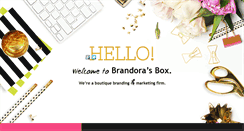 Desktop Screenshot of brandorasbox.com